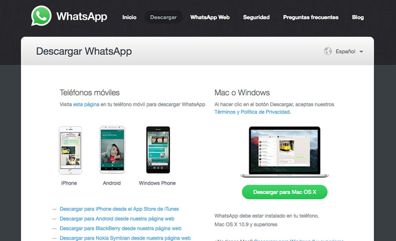 ChitChat WhatsApp Mac