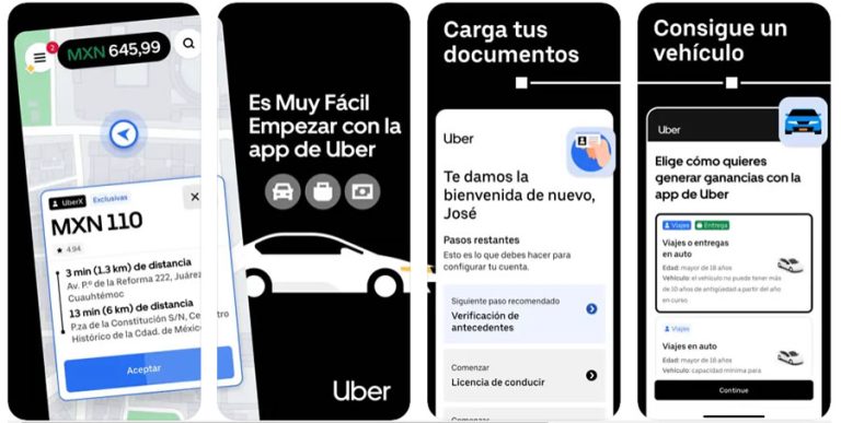uber iphone app