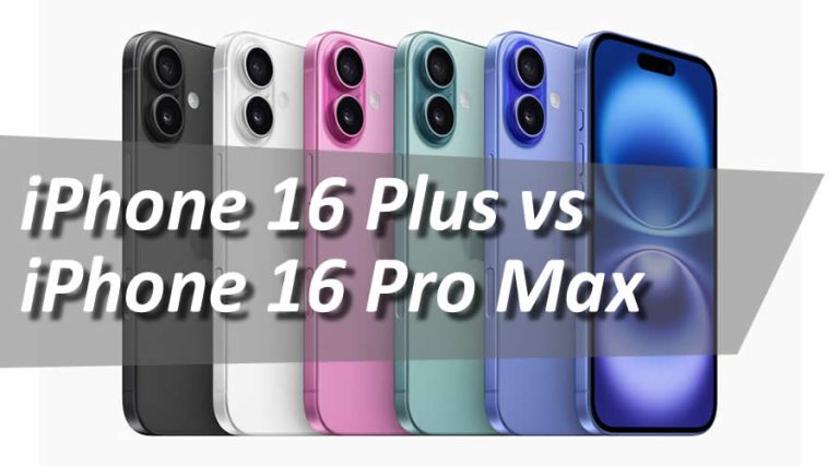 iPhone 16 Plus y el iPhone 16 Pro Max